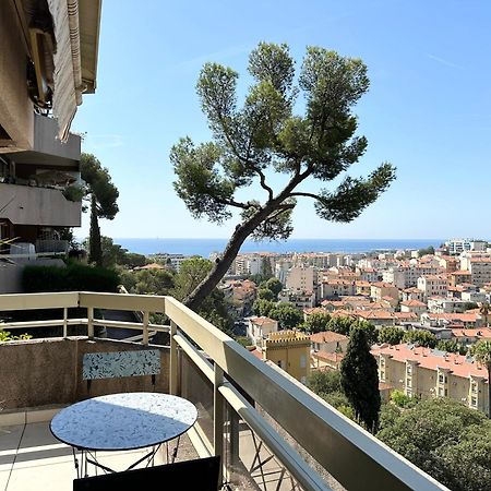 Nice, Grand Studio - Piscine - Terrasse Vue Mer Apartment ภายนอก รูปภาพ